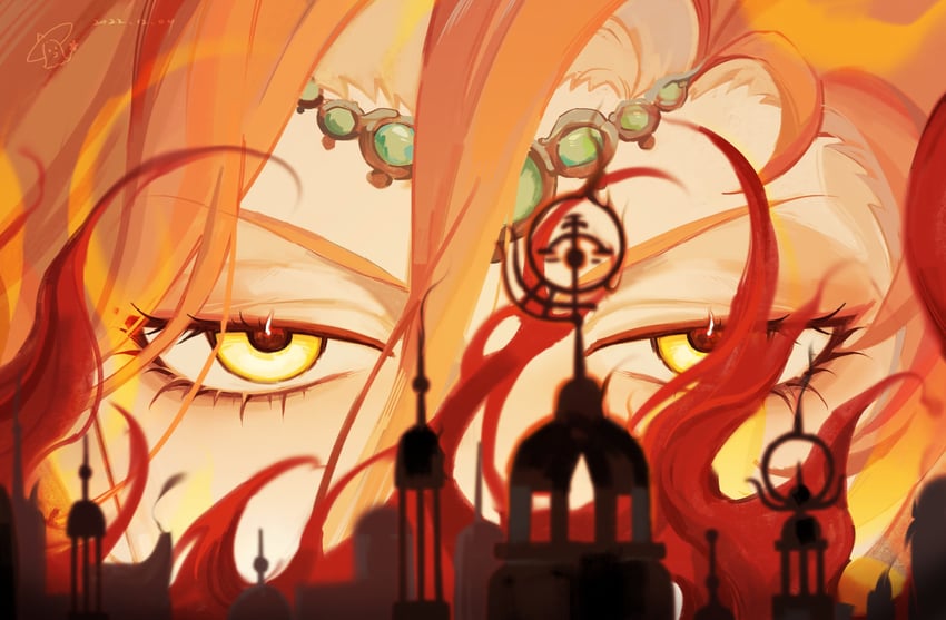 azeyma (final fantasy and 1 more) drawn by yemao_zhangyu