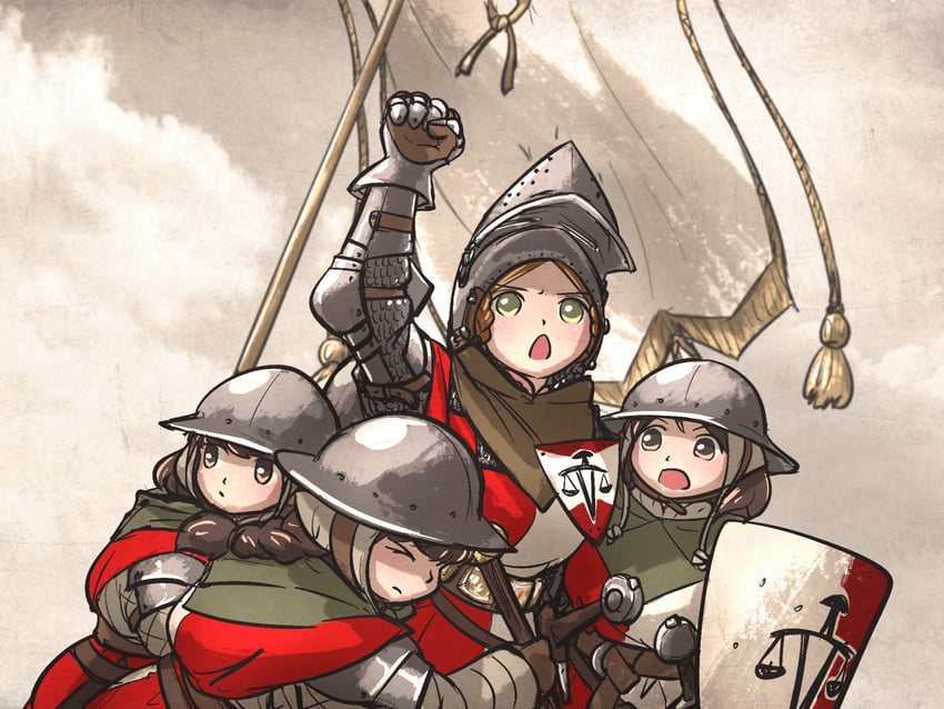 lady johnna (ordo mediare sisters) drawn by ironlily