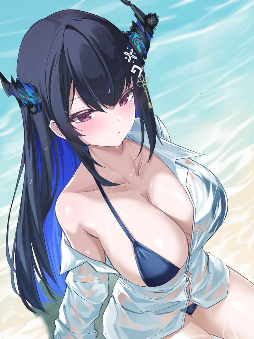 nerissa ravencroft (hololive and 1 more) drawn by avil