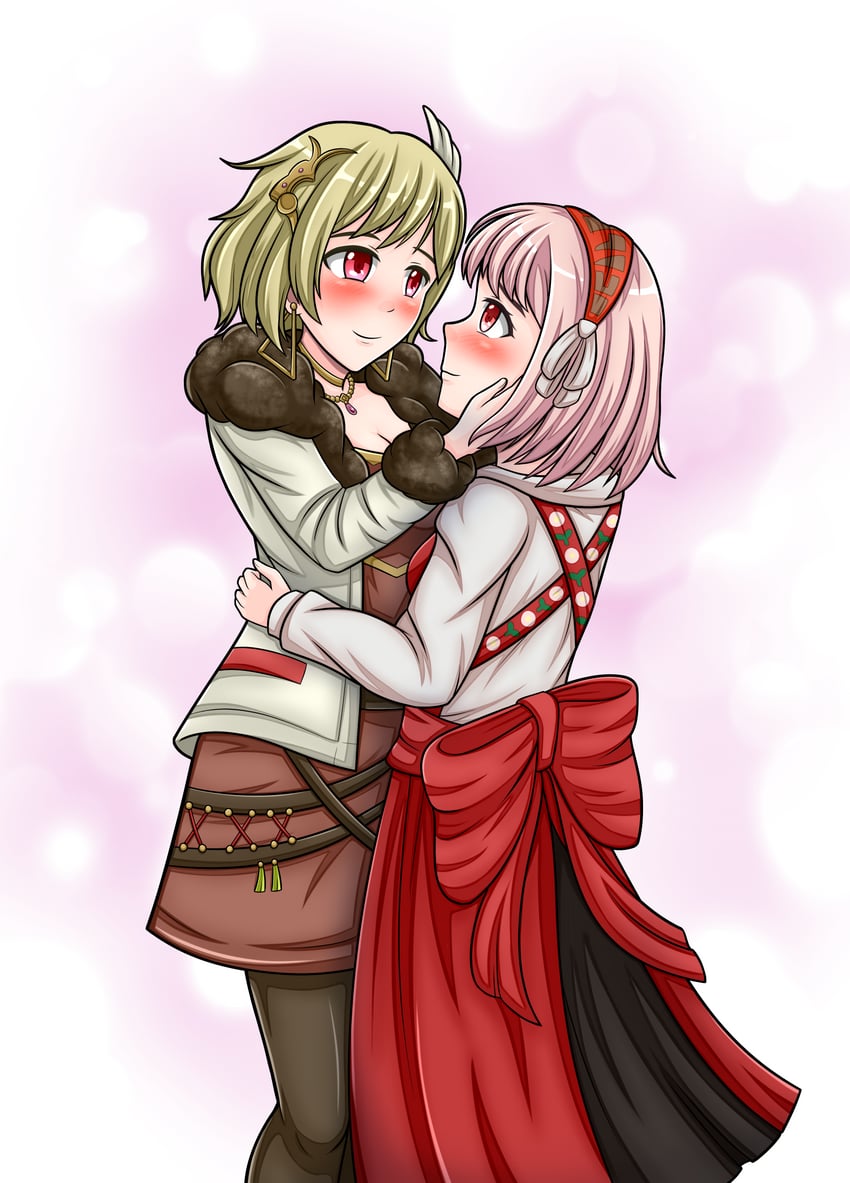 lapis and citrinne (fire emblem and 1 more) drawn by hokkyoku_tsugumi