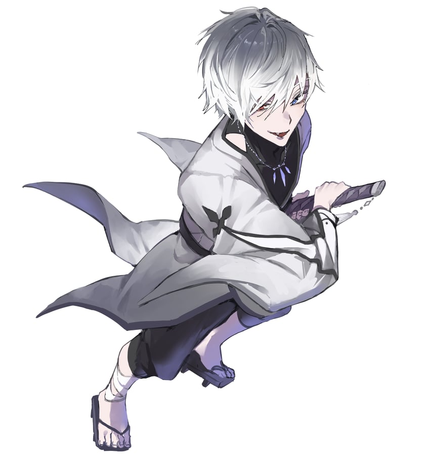 haiiro mono (indie virtual youtuber) drawn by zuraa_(naunau_seijin)