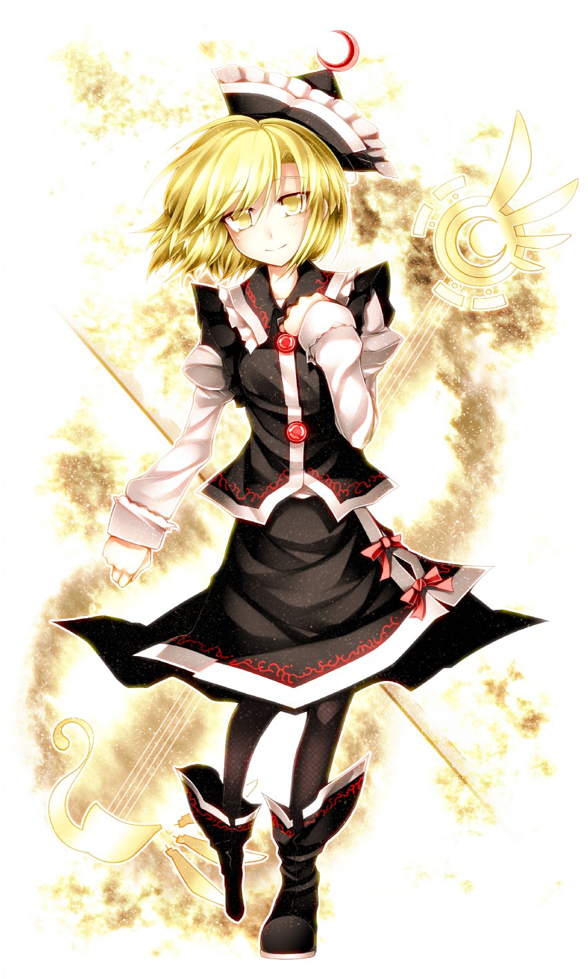 lunasa prismriver (touhou) drawn by kazetto