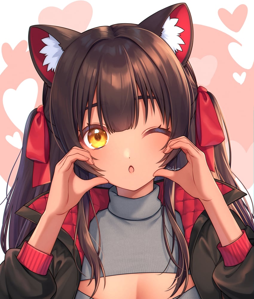 sakuraba chiyo (indie virtual youtuber) drawn by sakura_chiyo_(konachi000)