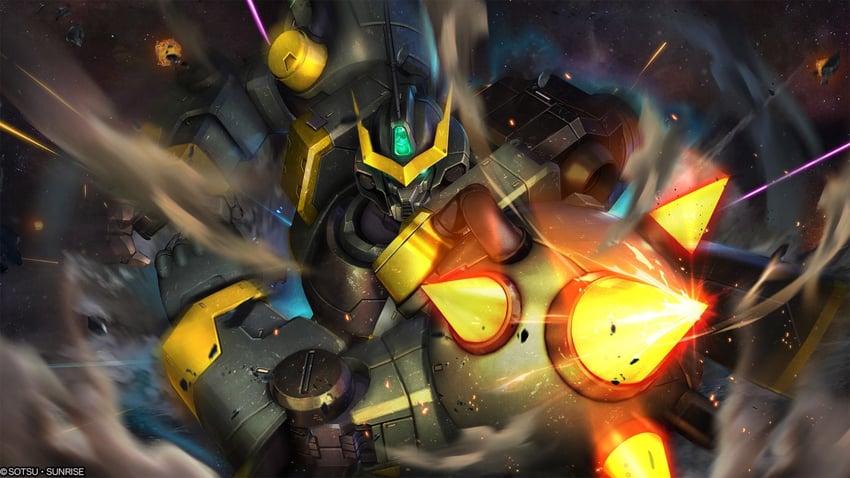 dolmel and dolmel doue (gundam and 3 more) drawn by tenjin_hidetaka