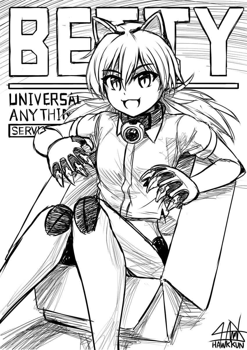 idw and betty (girls' frontline and 1 more) drawn by senpaihawkkun