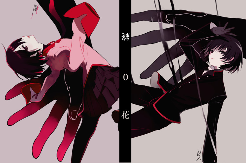 oshino ougi (monogatari and 2 more) drawn by maruino