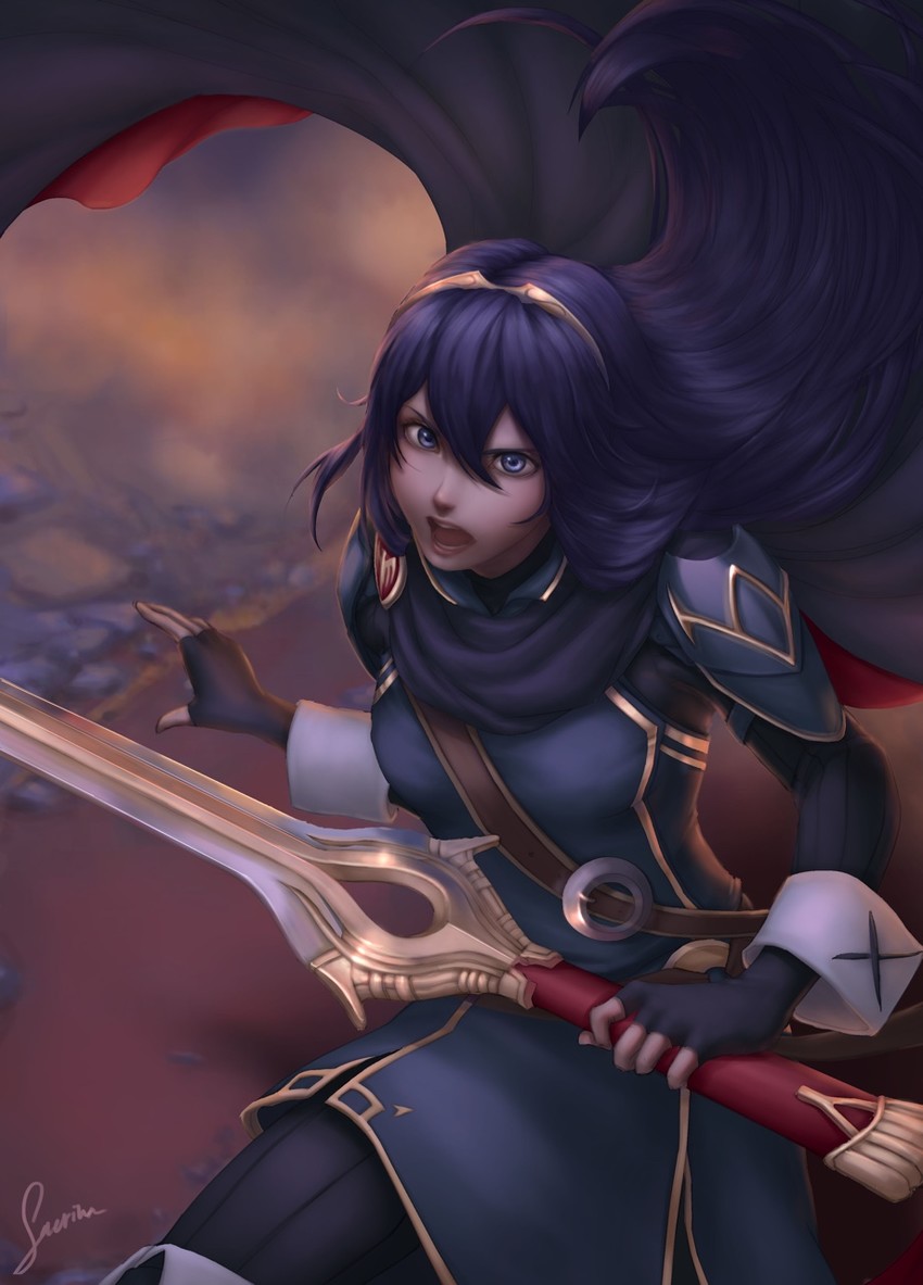 lucina (fire emblem and 1 more) drawn by saerinn
