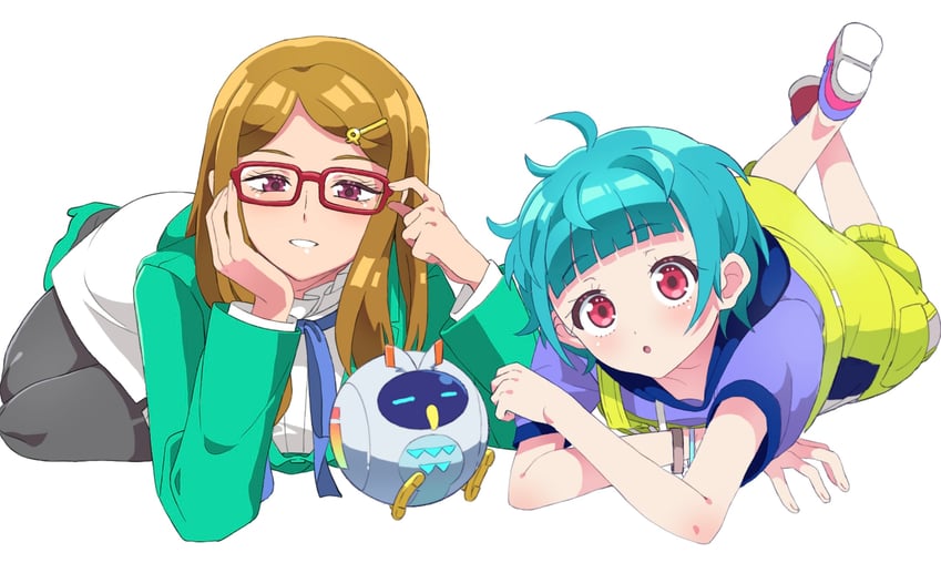 omega auru, akai meganee, and tatejima (pretty series and 1 more) drawn by tsujii_luki