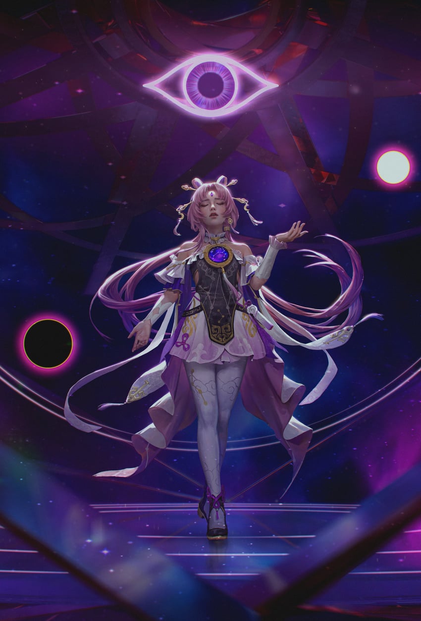 fu xuan (honkai and 1 more) drawn by aligir_art