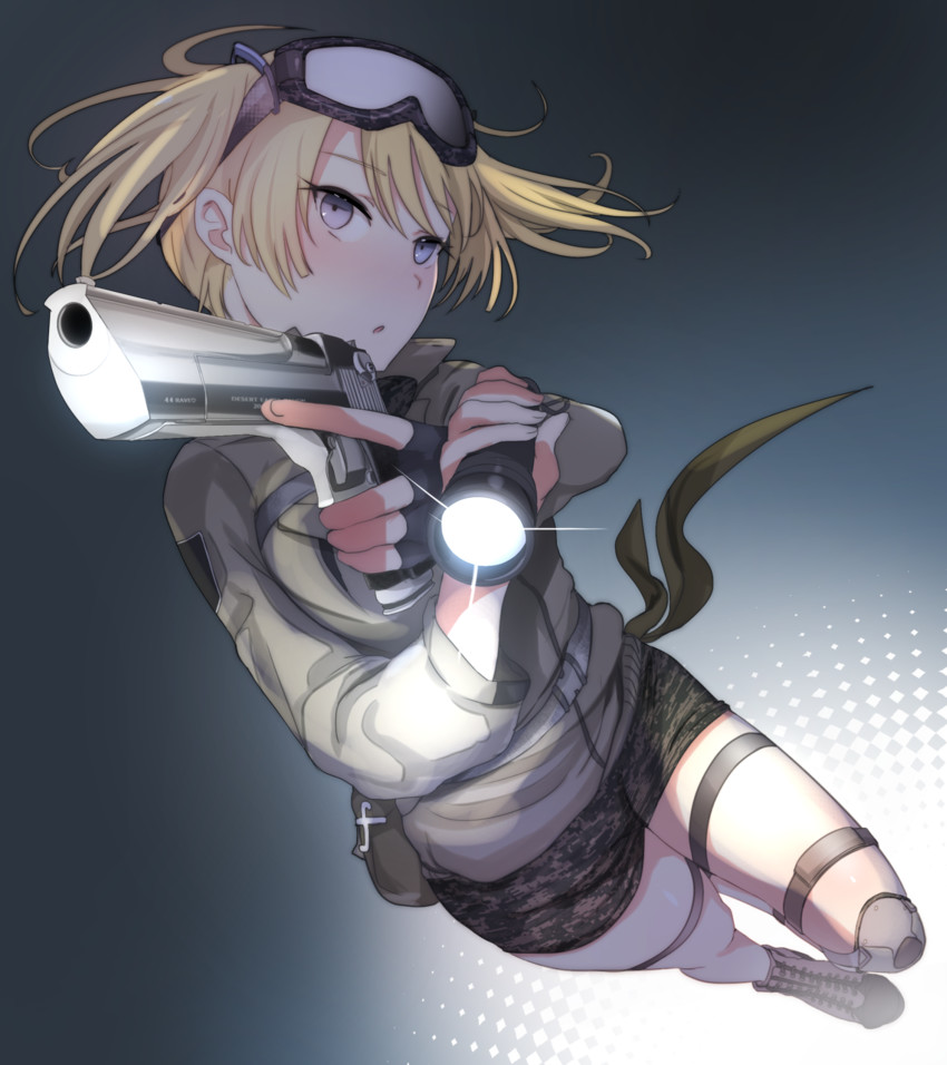 kougami kanon (battle girl high school) drawn by ravejaeger