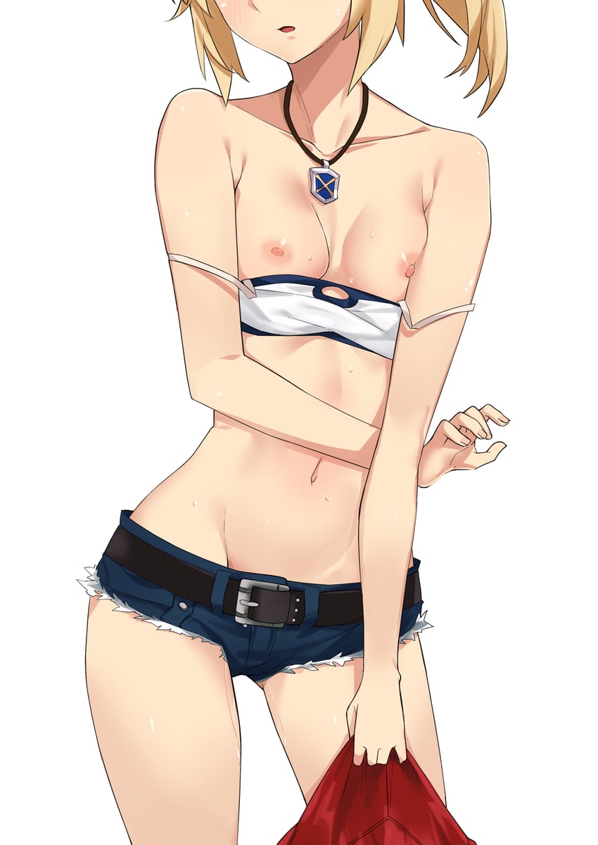 mordred (fate and 1 more) drawn by morisobo