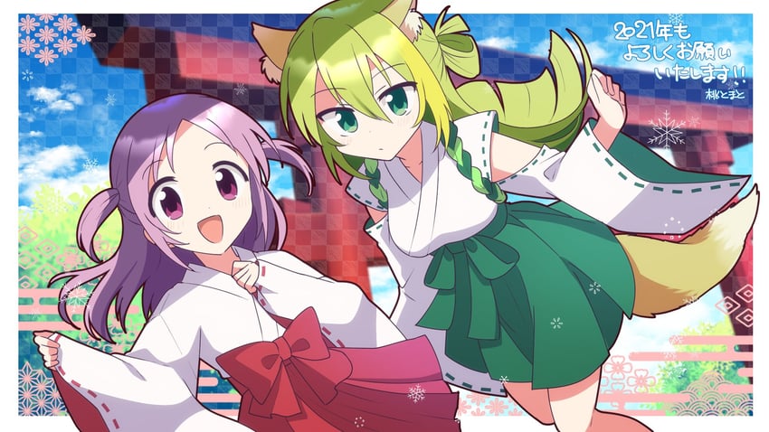 alina gray and misono karin (mahou shoujo madoka magica and 1 more) drawn by momo_tomato