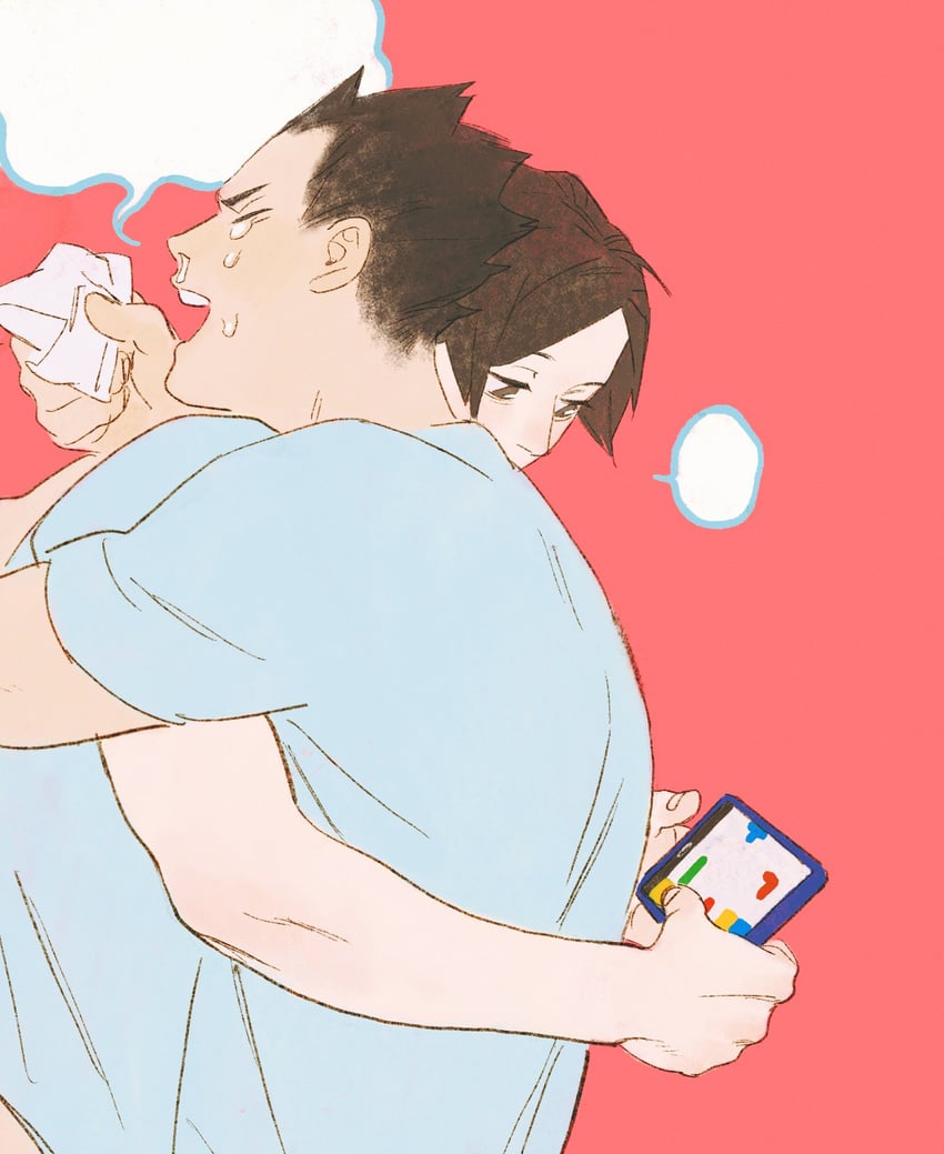 kunimi akira and kindaichi yuutarou (haikyuu!! and 1 more) drawn by chengongzi123