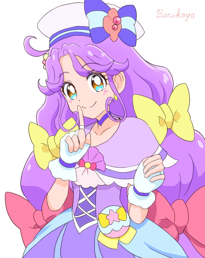 suzumura sango and cure coral (precure and 1 more) drawn by benikoya