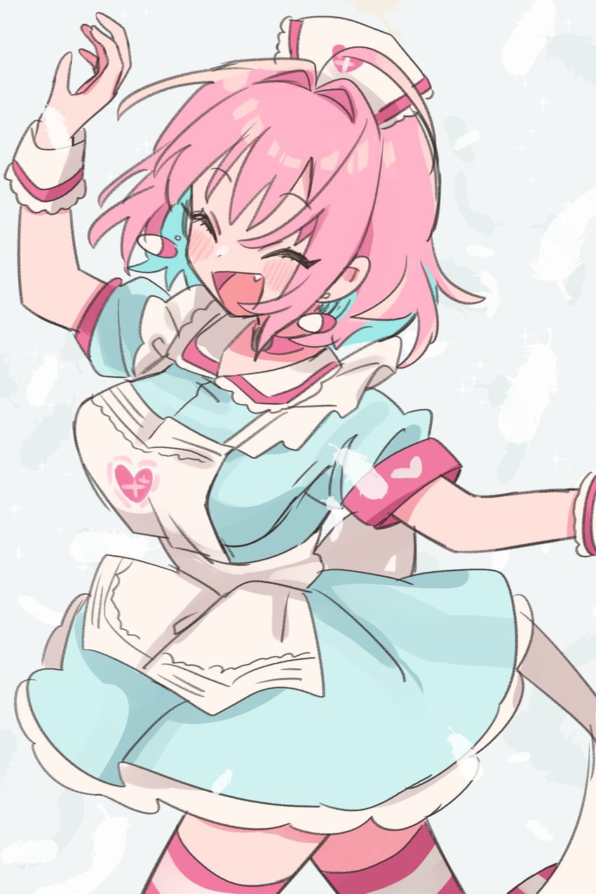 yumemi riamu (idolmaster and 2 more) drawn by sukoyaka_(100hituzi)