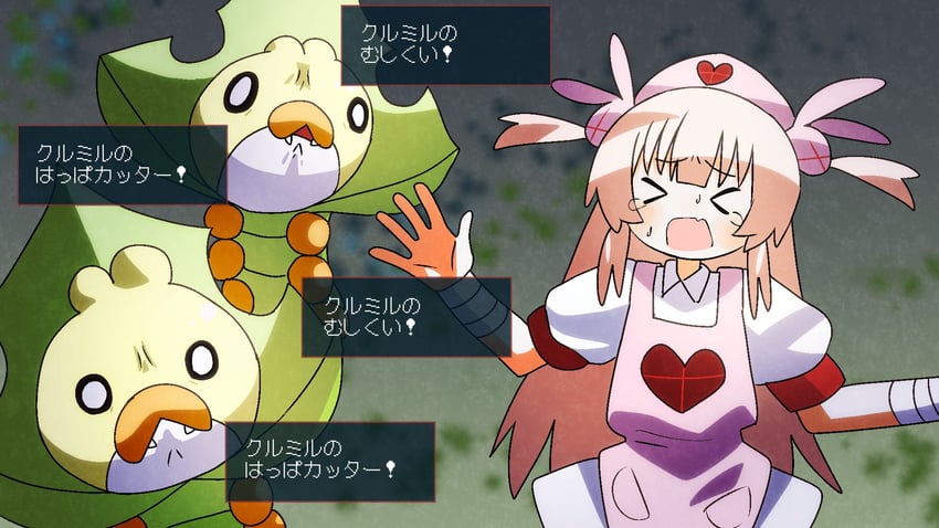 natori sana and sewaddle (pokemon and 1 more) drawn by shinbashi_seiji
