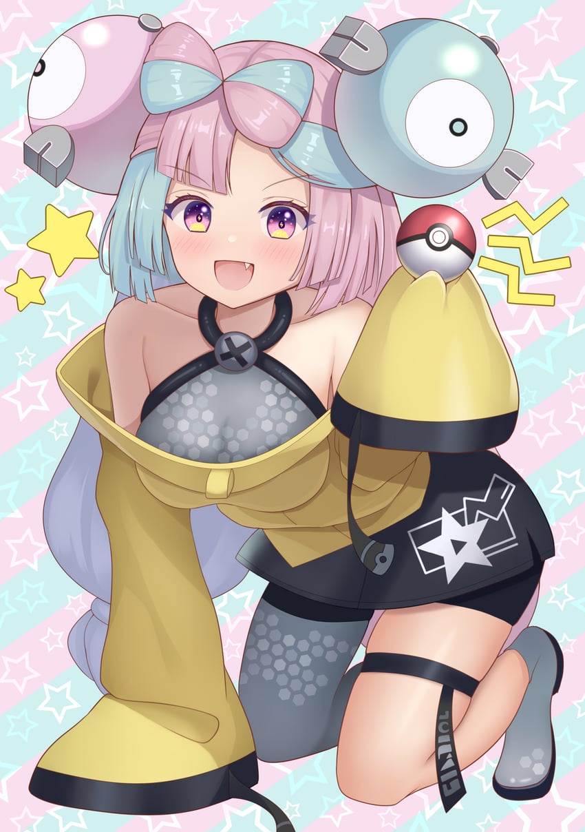 iono (pokemon and 1 more) drawn by suigetsu_(watermoon-910)