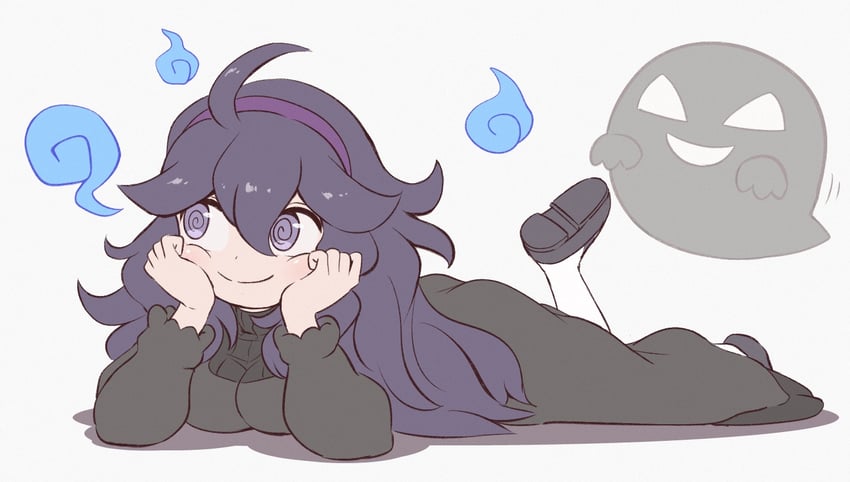 hex maniac and pokemon tower ghost (pokemon and 1 more) drawn by kurachi_mizuki