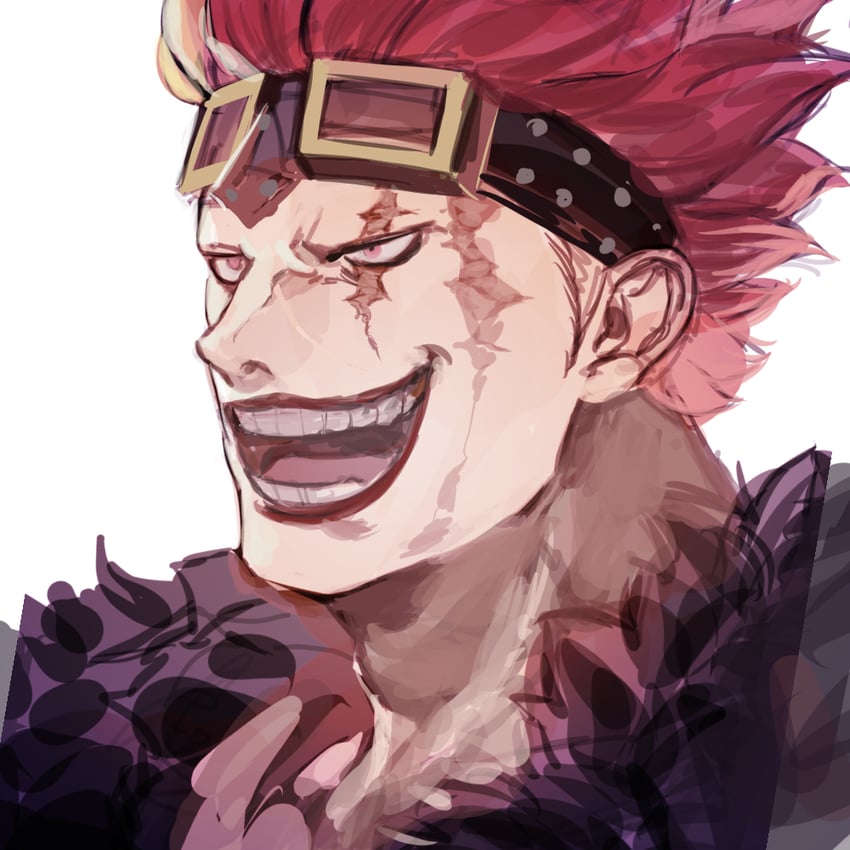 eustass kid (one piece) drawn by santagawa