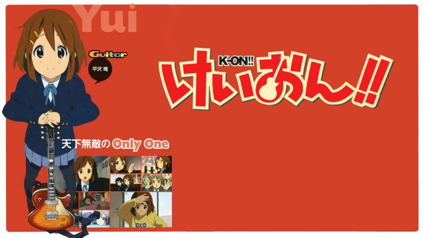 nakano azusa, hirasawa yui, kotobuki tsumugi, and hirasawa ui (k-on!)