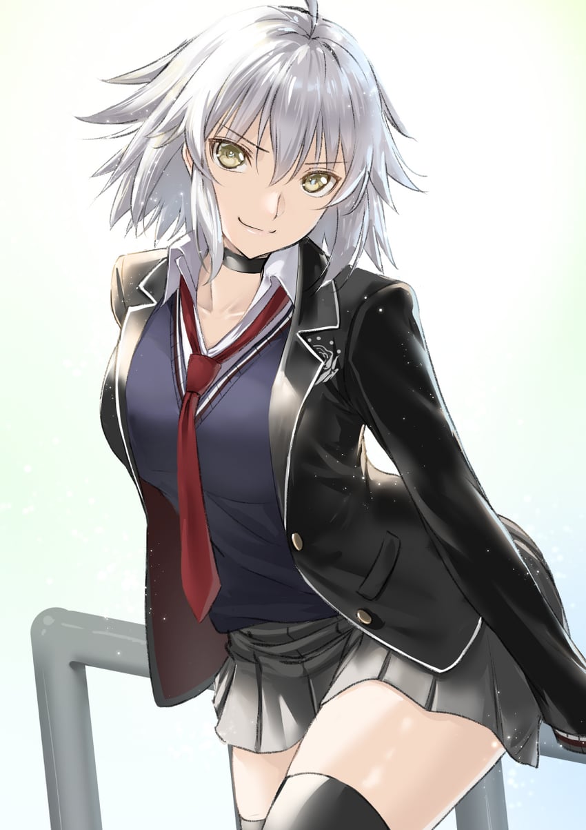 jeanne d'arc alter (fate and 1 more) drawn by kaijin-m