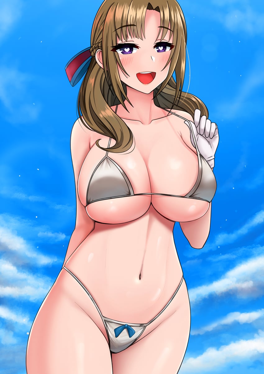 oosuki mamako (tsuujou kougeki ga zentai kougeki de ni-kai kougeki no okaasan wa suki desu ka?) drawn by the_only_shoe