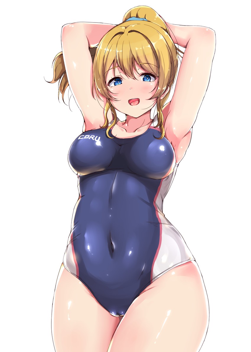 ayase eli (love live! and 1 more) drawn by shinonon_(iso_shino)