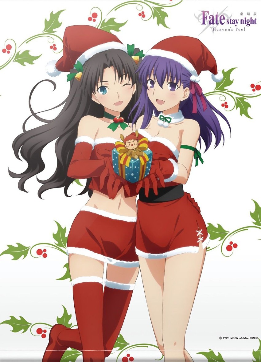 tohsaka rin, emiya shirou, and matou sakura (fate and 2 more)