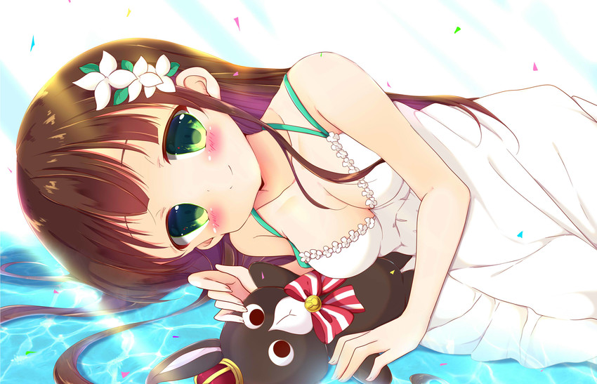 ujimatsu chiya and anko (gochuumon wa usagi desu ka?) drawn by kiyokura_meru