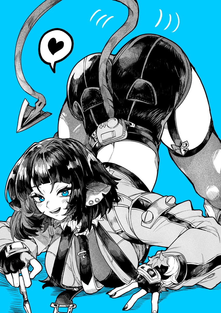 jane doe (zenless zone zero) drawn by yotsumi_shiro