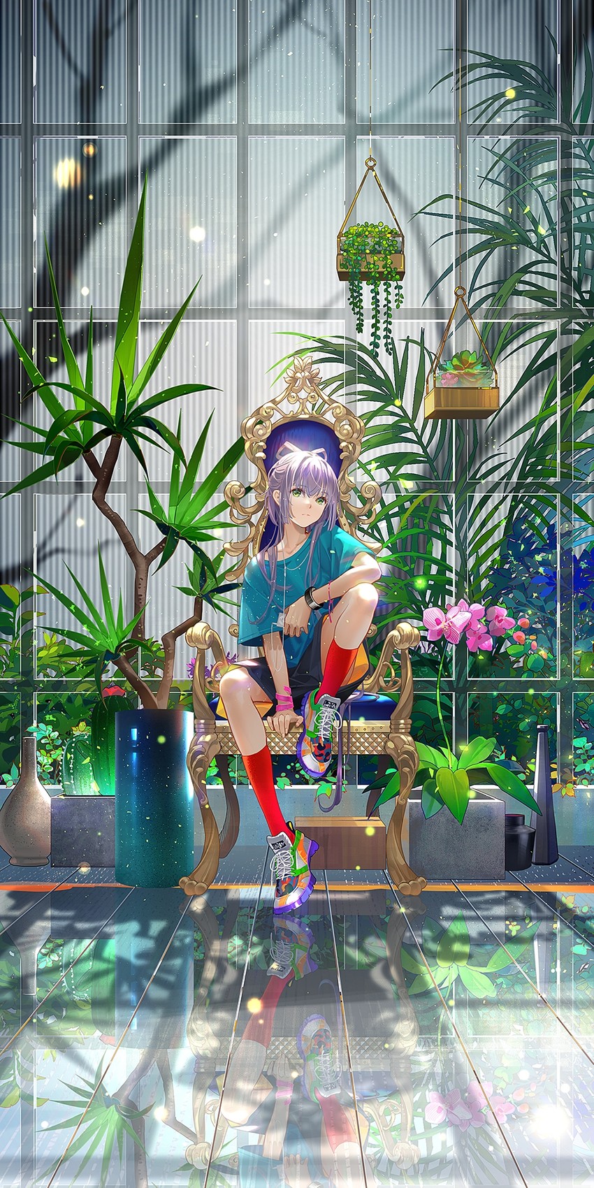 luo tianyi (vocaloid and 1 more) drawn by tidsean