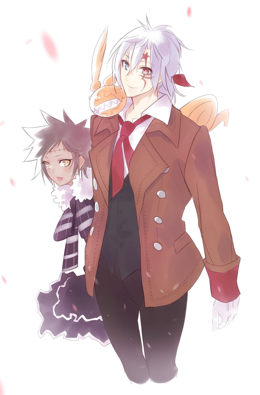 allen walker, timcanpy, and road kamelot (d.gray-man) drawn by george_man