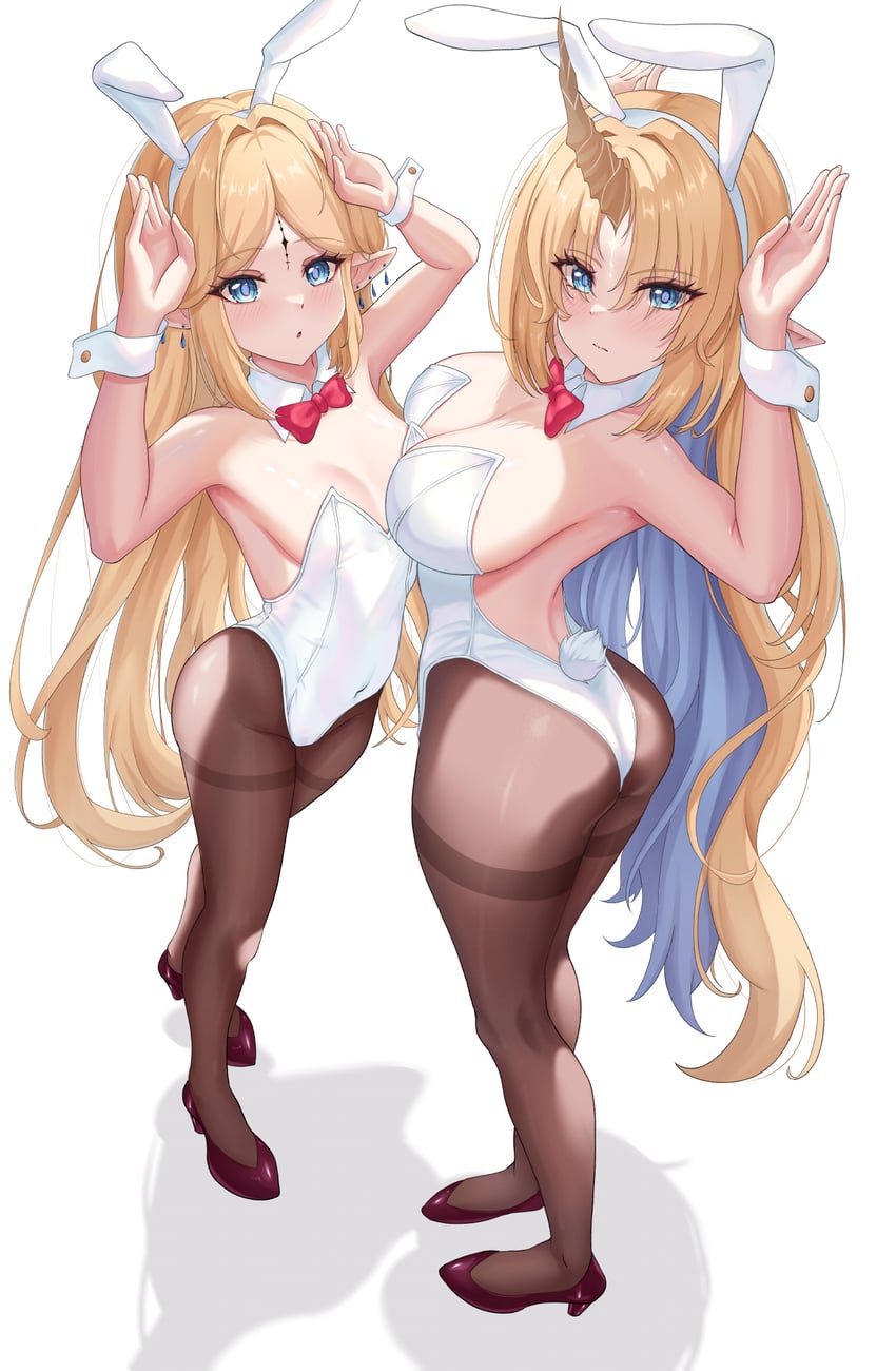 cartethyia and fleurdelys (wuthering waves) drawn by emmak0