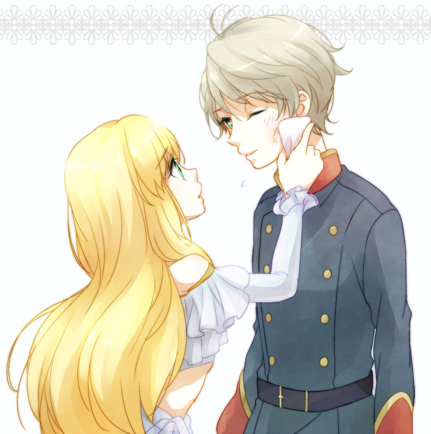 slaine troyard and asseylum vers allusia (aldnoah.zero) drawn by t0day8
