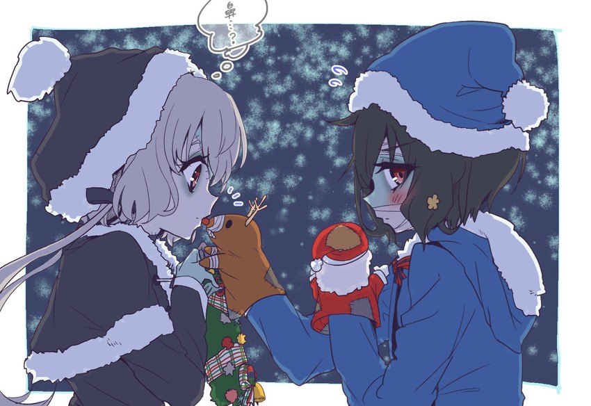 konno junko and mizuno ai (zombie land saga) drawn by miramu_(uns_s1_173)