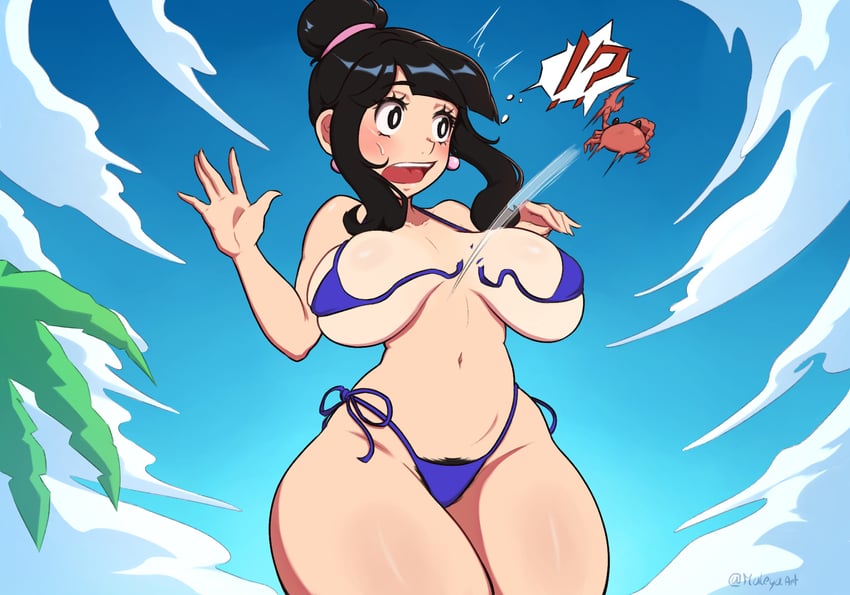 chi-chi (dragon ball and 1 more) drawn by maleyaart
