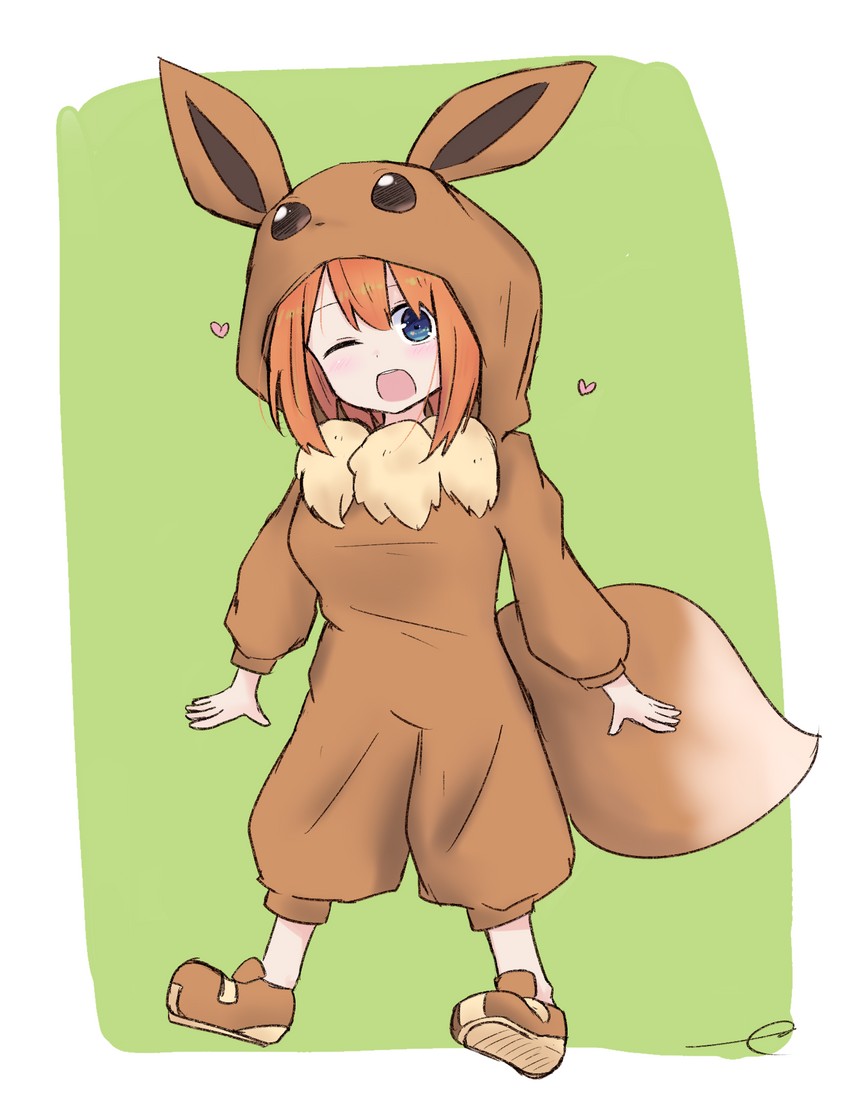 eevee, nakano yotsuba, and poke kid (pokemon and 2 more) drawn by kujou_karasuma