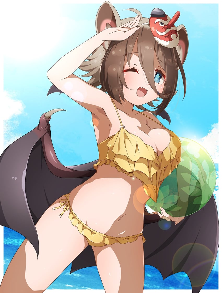 hilgendorf's tube-nose bat (kemono friends) drawn by drias