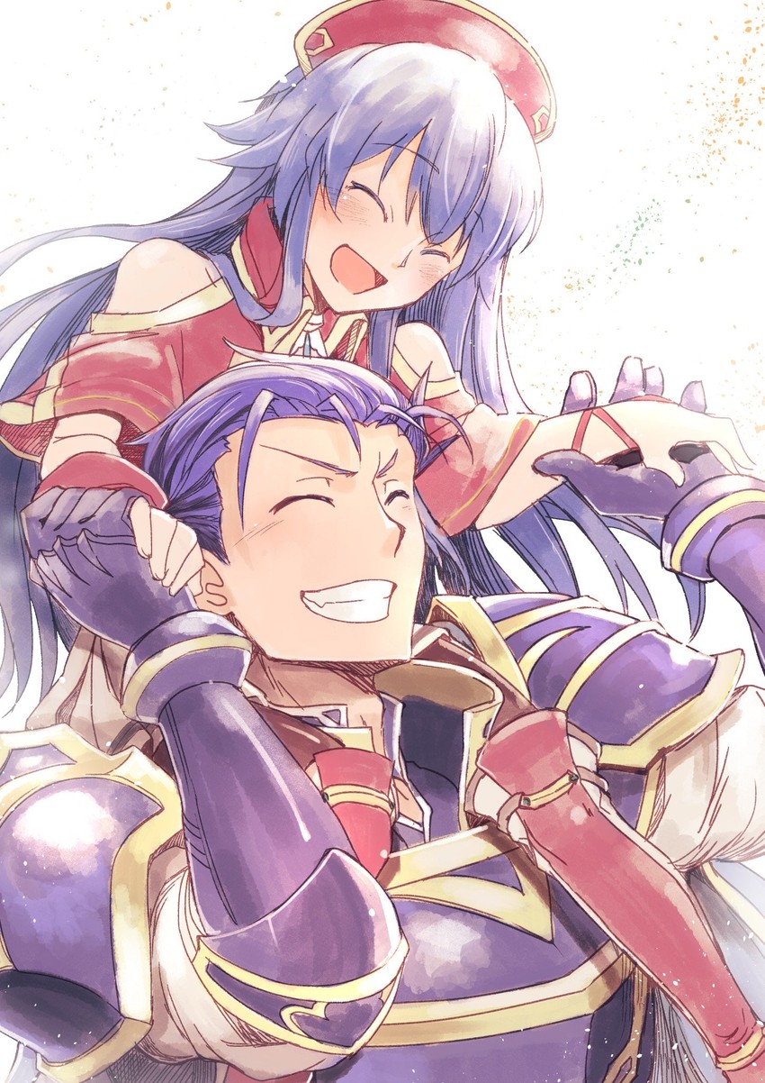 lilina and hector (fire emblem and 3 more) drawn by nakabayashi_zun