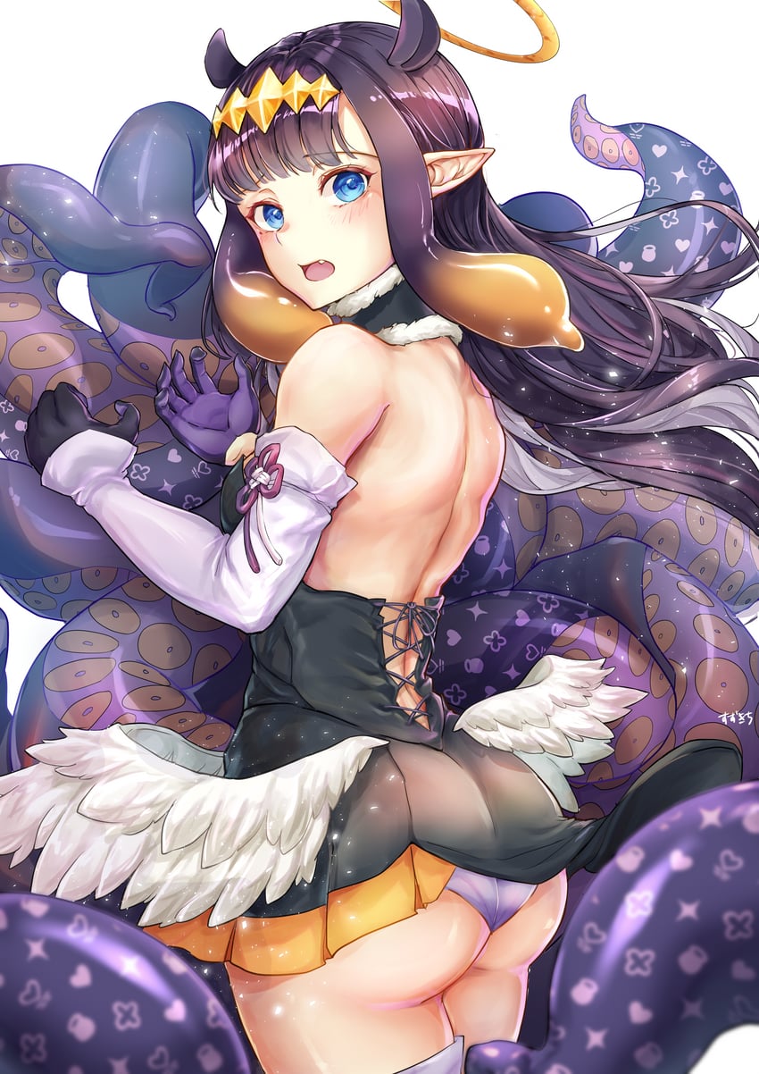 ninomae ina'nis (hololive and 1 more) drawn by suzukichi_(user_pwmc7427)