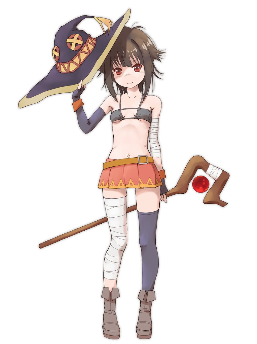megumin (kono subarashii sekai ni shukufuku wo!) drawn by marutaya