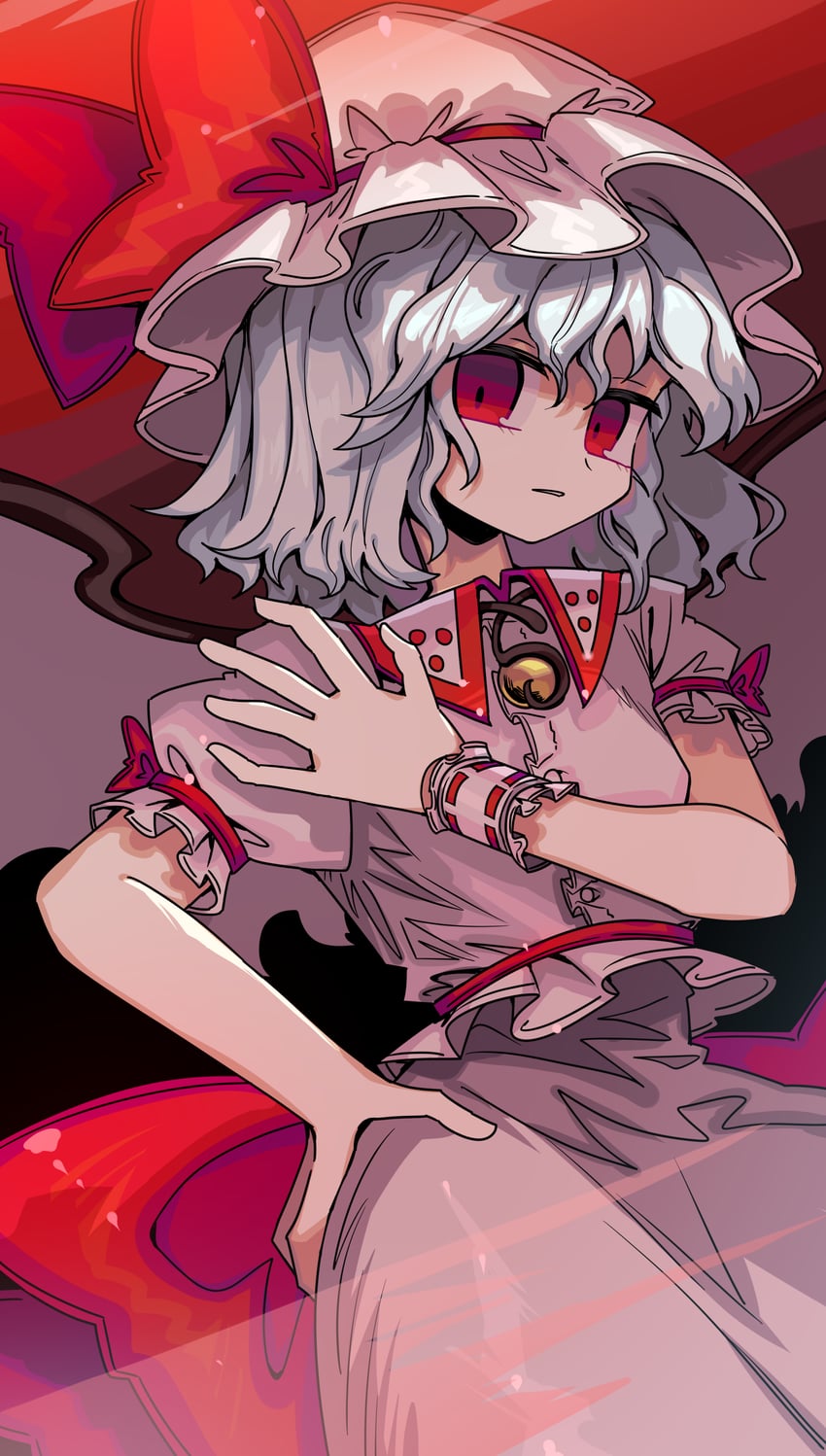 remilia scarlet (touhou and 1 more) drawn by ichirugi