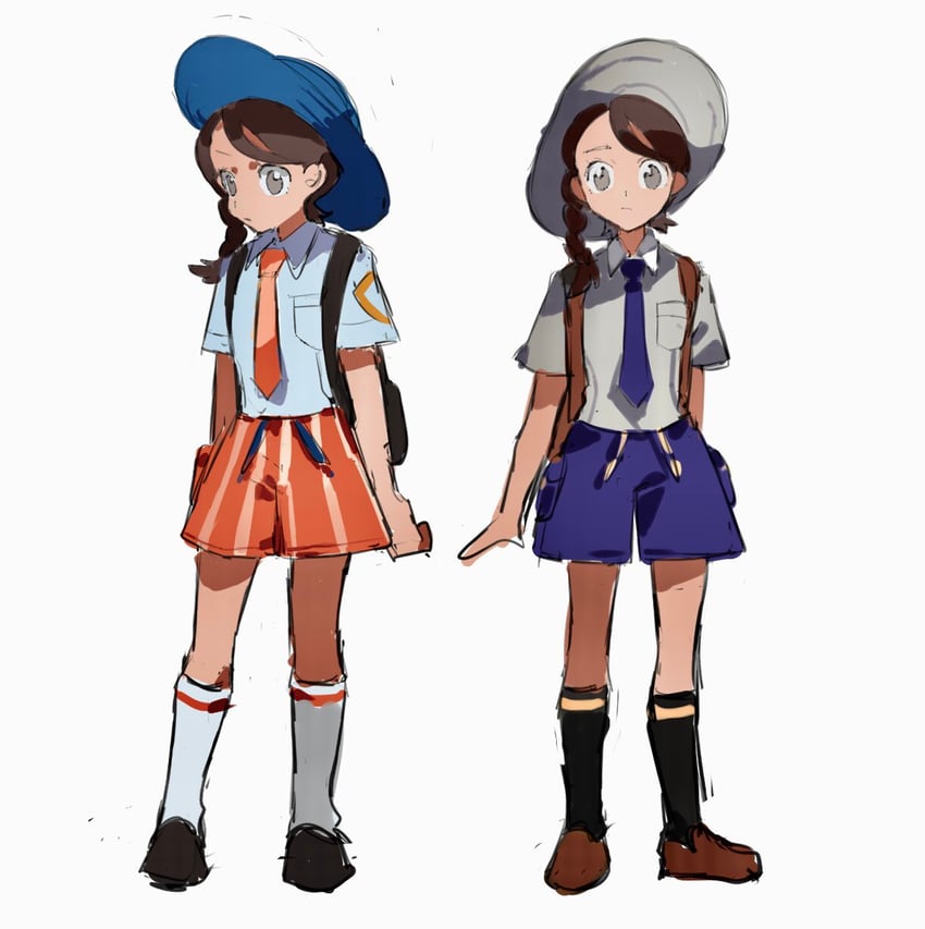 juliana (pokemon and 1 more) drawn by shichibee_(stm_mimi)