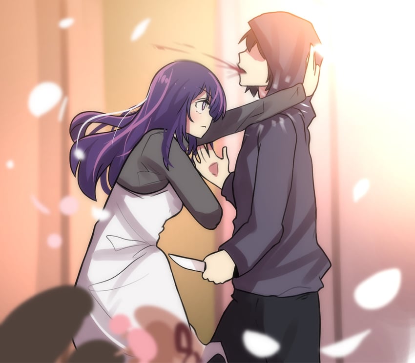 hoshino ai and kaibara ryousuke (oshi no ko) drawn by hinghoi