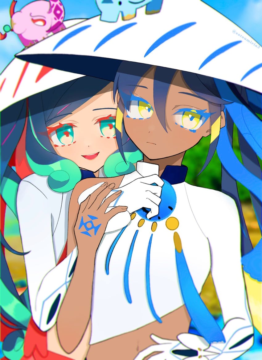 trung trac and trung nhi (fate and 1 more) drawn by satoumirin3
