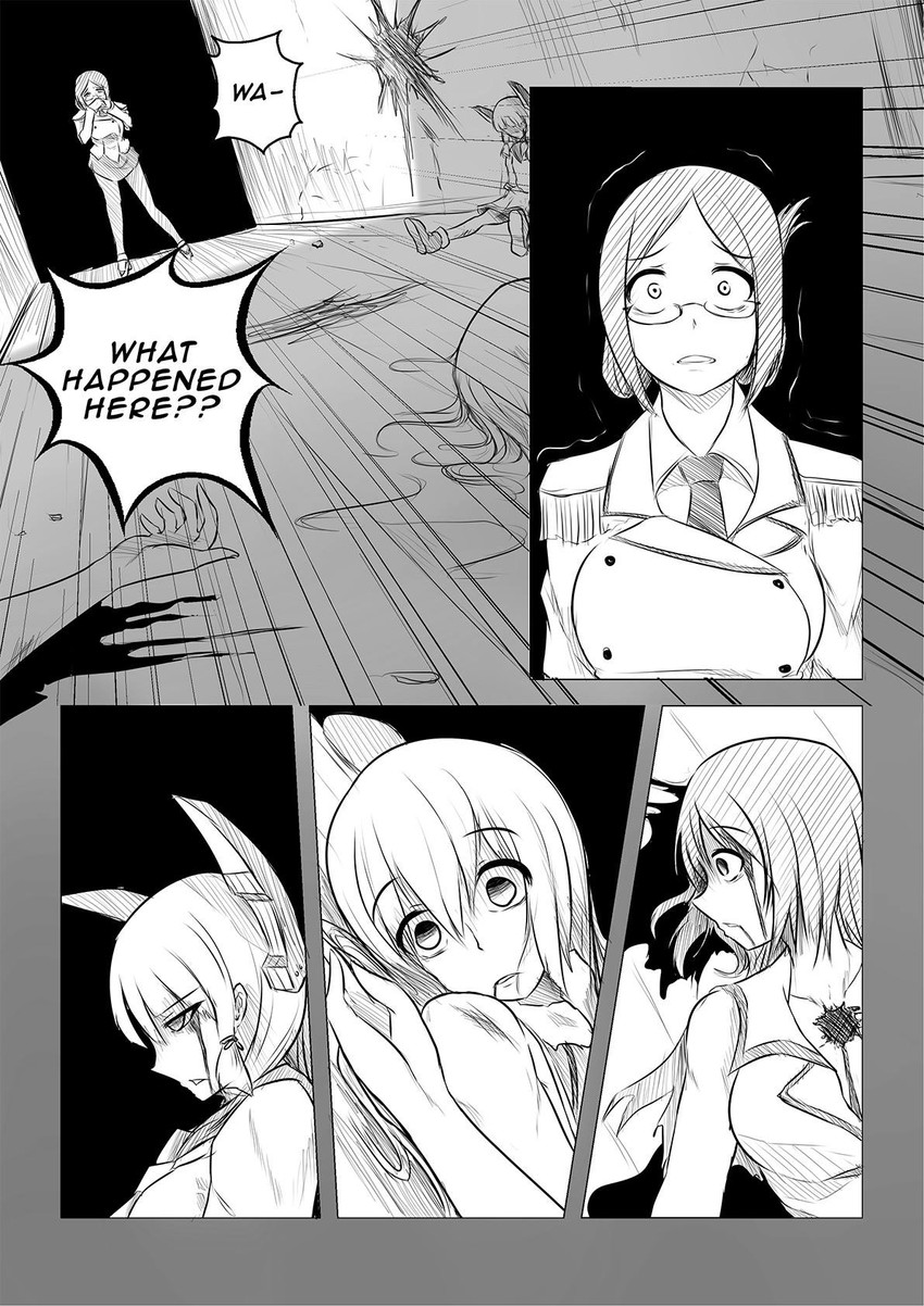 murakumo, maya, choukai, and katori (kantai collection) drawn by wangphing