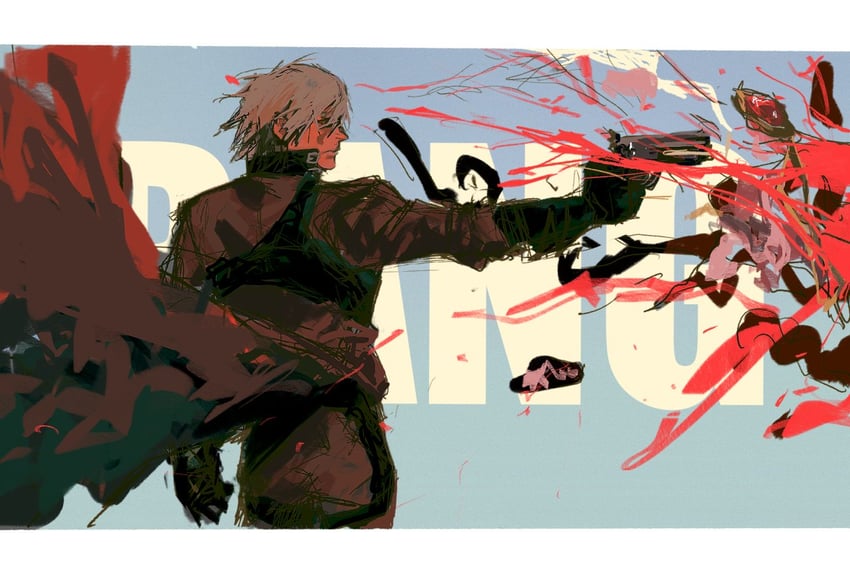 dante (devil may cry and 1 more) drawn by orr2kln3tjteydj