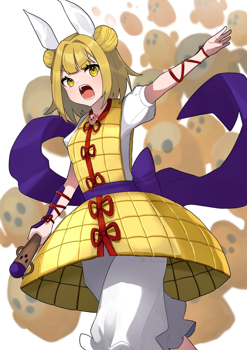 joutouguu mayumi (touhou and 1 more) drawn by machimo