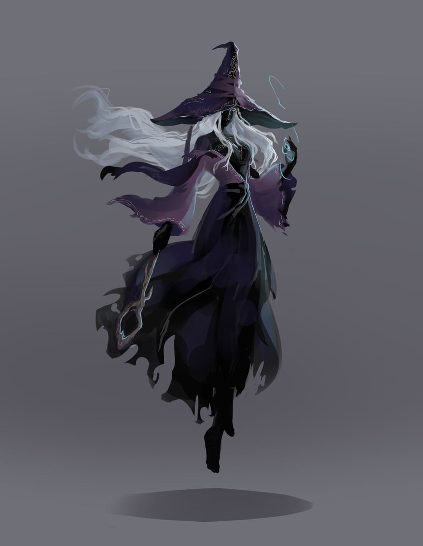 recluse (elden ring and 1 more) drawn by angelhht