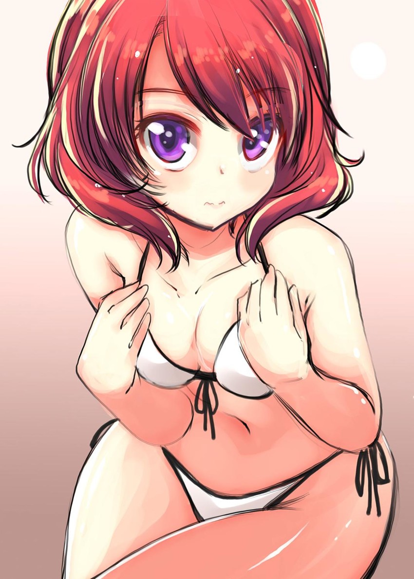 nishikino maki (love live! and 1 more) drawn by akino_sora
